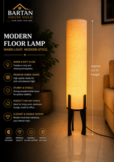 Cylinder Glow Floor Lamp