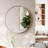 Lutino Round Mirror