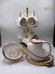 Blush Blossom Tea Set