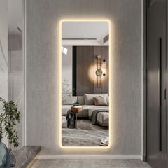 Wall Mounted Lighted Mirror