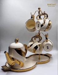 Ivory Gold Elegance Tea Set