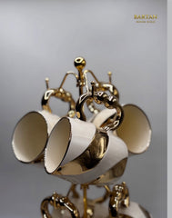 Ivory Gold Elegance Tea Set